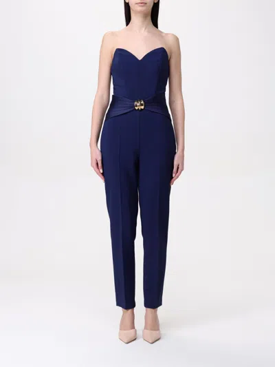 ELISABETTA FRANCHI JUMPSUITS ELISABETTA FRANCHI WOMAN COLOR BLUE,426413009