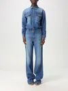 Elisabetta Franchi Cotton Jumpsuits In Blue