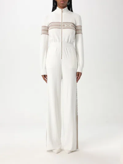 Elisabetta Franchi Jumpsuit  Damen Farbe Ivory