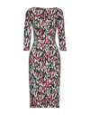 Elisabetta Franchi Knee-length Dresses In Ivory