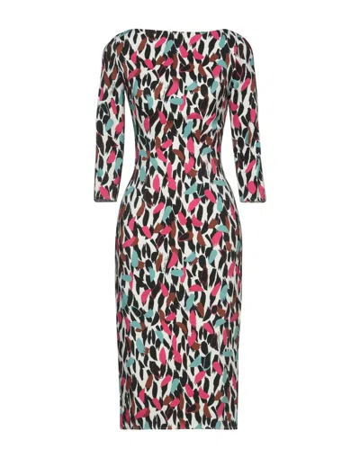 Elisabetta Franchi Knee-length Dresses In Ivory