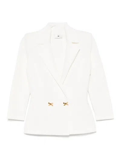 ELISABETTA FRANCHI BLAZER - BLANCO