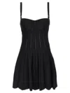 Elisabetta Franchi Heart Neck Backless Pleated Gown Dress