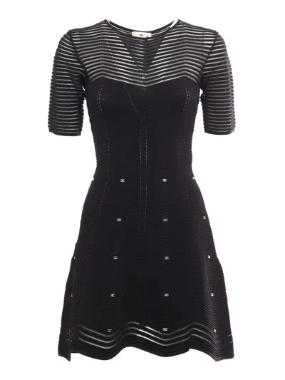 ELISABETTA FRANCHI KNITTED DRESS