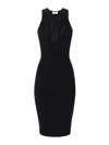 Elisabetta Franchi Vestido Midi - Negro In Black
