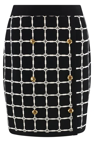 ELISABETTA FRANCHI ELISABETTA FRANCHI KNITTED MINI SKIRT