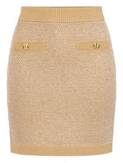 ELISABETTA FRANCHI KNITTED SKIRT