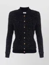 Elisabetta Franchi Knitwear With Collared Design And Long Sleeves In Black