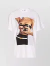Elisabetta Franchi Knitwear With Crewneck And Graphic Print In White