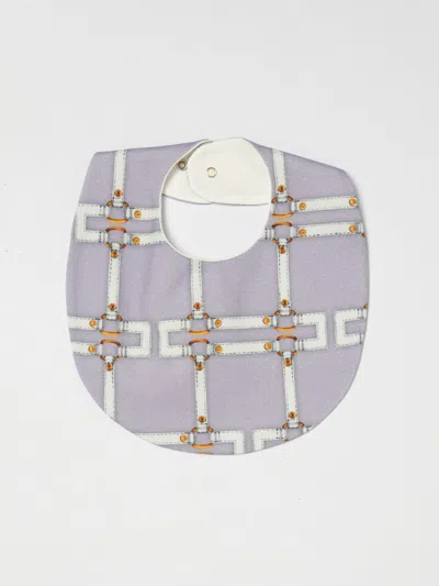 Elisabetta Franchi La Mia Bambina Bib Kids  In Pink