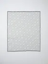 Elisabetta Franchi La Mia Bambina Blanket  Kids Color Ivory In Gray