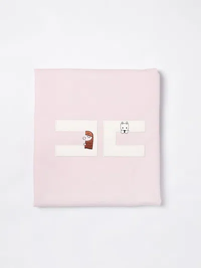 Elisabetta Franchi La Mia Bambina Babies' Blanket  Kids Color Quartz