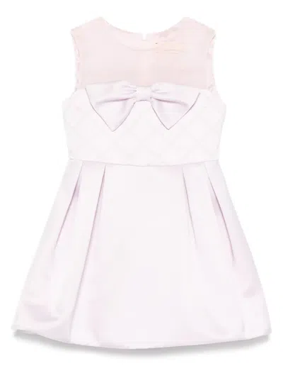 ELISABETTA FRANCHI LA MIA BAMBINA BOW-DETAILED DRESS