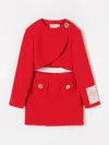 Elisabetta Franchi La Mia Bambina Kombinationen  Kinder Farbe Rot In Rot