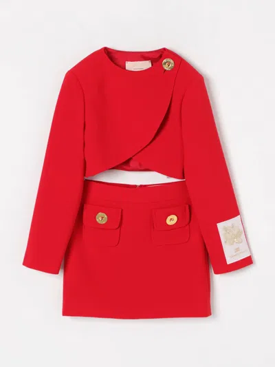 Elisabetta Franchi La Mia Bambina Kids' Kombinationen  Kinder Farbe Rot