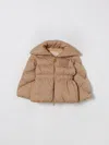 Elisabetta Franchi La Mia Bambina Jacket  Kids Color Honey In Brown