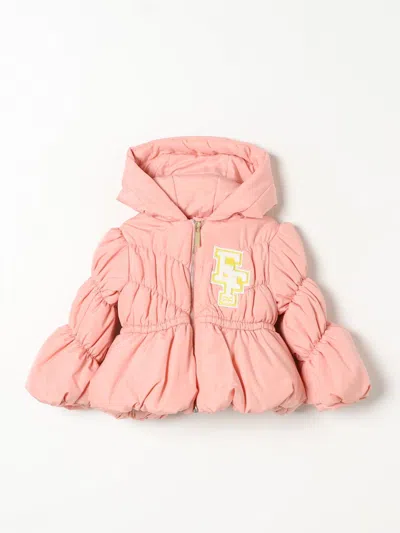 Elisabetta Franchi La Mia Bambina Babies' Coat  Kids Color Pink