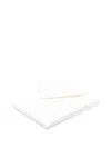 Elisabetta Franchi La Mia Bambina Cotton Pillowcase In White