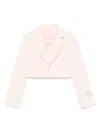 Elisabetta Franchi La Mia Bambina Cropped Blazer
