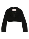 Elisabetta Franchi La Mia Bambina Blazer  Kids Color Black In Black