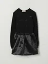 Elisabetta Franchi La Mia Bambina Dress  Kids Color Black In Black