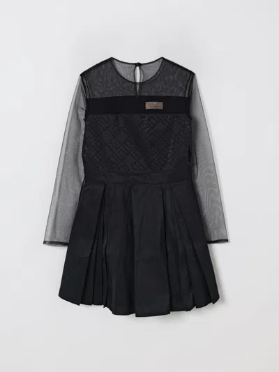 Elisabetta Franchi La Mia Bambina Dress  Kids Color Black