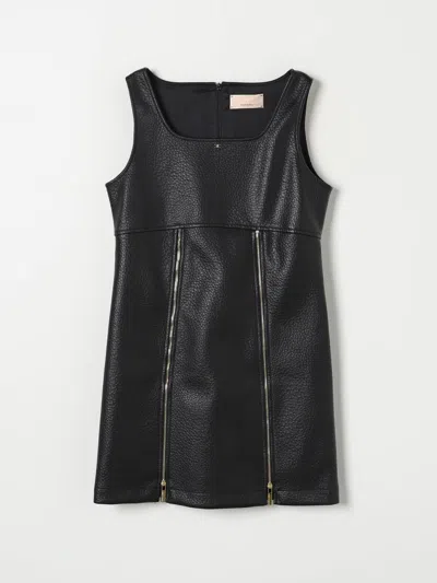 Elisabetta Franchi La Mia Bambina Dress  Kids Color Black In Schwarz