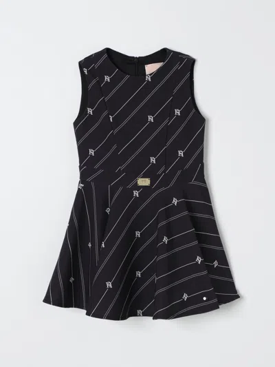 Elisabetta Franchi La Mia Bambina Dress  Kids Color Black In Schwarz