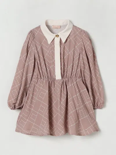 Elisabetta Franchi La Mia Bambina Dress  Kids Color Blush Pink
