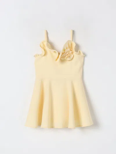 Elisabetta Franchi La Mia Bambina Dress  Kids Color Lemon