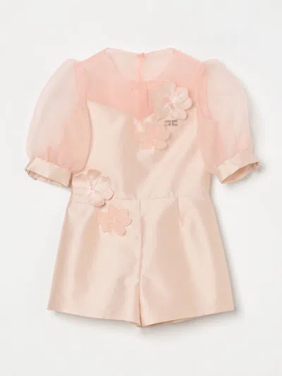 Elisabetta Franchi La Mia Bambina Kids' Kleid  Kinder Farbe Pink