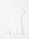 Elisabetta Franchi La Mia Bambina Dress  Kids Color Yellow Cream In Yellow Cream