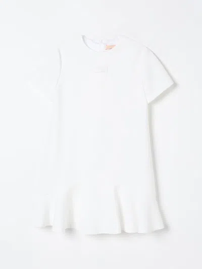 Elisabetta Franchi La Mia Bambina Dress  Kids Color Yellow Cream