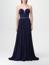 Elisabetta Franchi La Mia Bambina Dress  Woman Color Blue