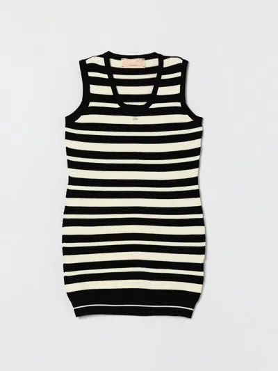 Elisabetta Franchi La Mia Bambina Dress Kids Color Black In Multi