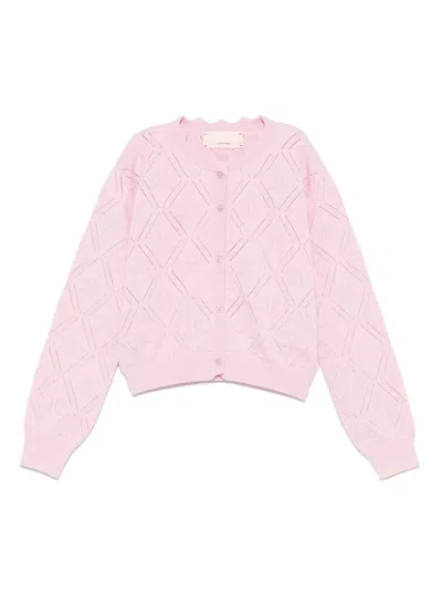 Elisabetta Franchi La Mia Bambina Kids' Embroidered Cardigan