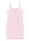 Elisabetta Franchi La Mia Bambina Kids' Embroidered Dress