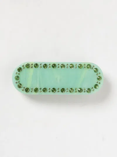 Elisabetta Franchi La Mia Bambina Hair Clip Kids In Green