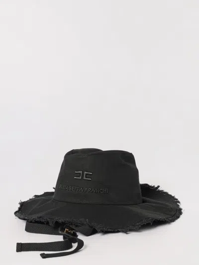 Elisabetta Franchi La Mia Bambina Hat Kids  In Black