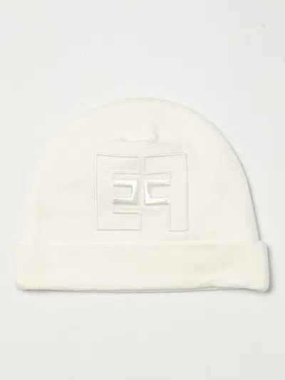 Elisabetta Franchi La Mia Bambina Hat Kids  In White