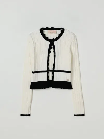 ELISABETTA FRANCHI LA MIA BAMBINA JACKET ELISABETTA FRANCHI LA MIA BAMBINA KIDS COLOR IVORY,G80608044