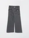 Elisabetta Franchi La Mia Bambina Jeans  Kids Color Black In Gray