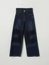 Elisabetta Franchi La Mia Bambina Jeans  Kids Color Blue In Blue