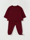 Elisabetta Franchi La Mia Bambina Jumpsuit  Kids Color Burgundy In Burgundy