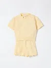 Elisabetta Franchi La Mia Bambina Babies' Jumpsuit  Kids Color Lemon