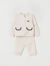 Elisabetta Franchi La Mia Bambina Jumpsuit  Kids Color Milk In Neutral