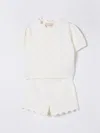 Elisabetta Franchi La Mia Bambina Babies' Jumpsuit  Kids Color Yellow Cream