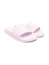 ELISABETTA FRANCHI LA MIA BAMBINA LOGO-EMBOSSED SLIDES