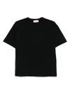 Elisabetta Franchi La Mia Bambina Kids' Logo-embossed T-shirt In Schwarz
