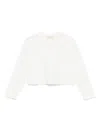 Elisabetta Franchi La Mia Bambina Kids' Logo-embroidered T-shirt In White